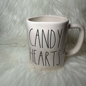 Rae Dunn Mug - Candy Hearts Double Sided
